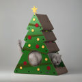 Christmas Tree Cat Scratcher