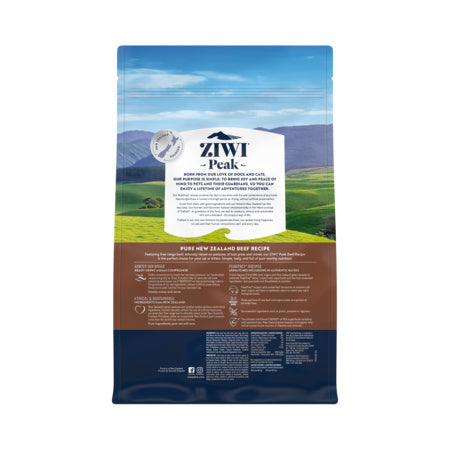Ziwi Peak Air Dried Cat Food 1kg Beef