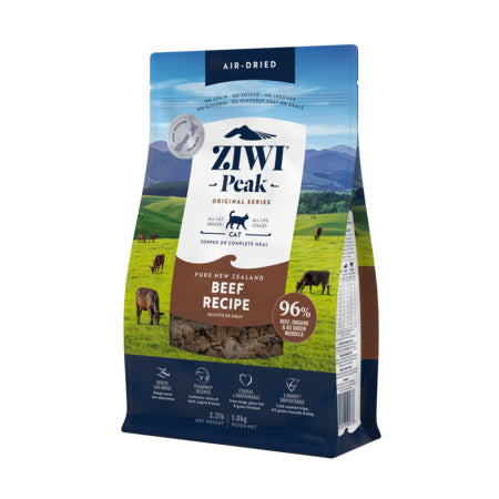 Ziwi Peak Air Dried Cat Food 1kg Beef