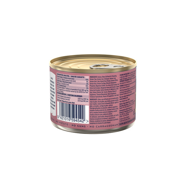 Ziwi Peak Wet Venison Recipe For Cats 185g x 12