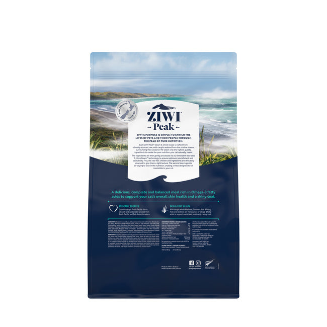 Ziwi Peak Steam Dried Cat Food 2.2kg Wild South Pacific Fish
